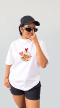 Pooh Sweet'n Huggable Oversized Tee, front view